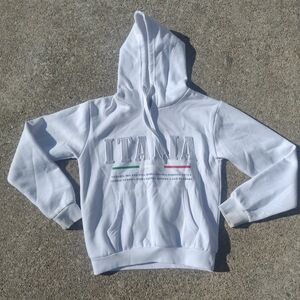 Source Unknown White Italia Hoodie